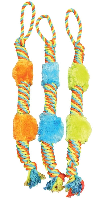 Chomper WB15523 Dog Toy, M/L, Plush, Plush/Rope