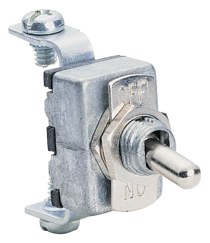 Calterm 41700 Switch, 15 A, 12 VDC, Screw Terminal, Chrome Housing Material, Silver
