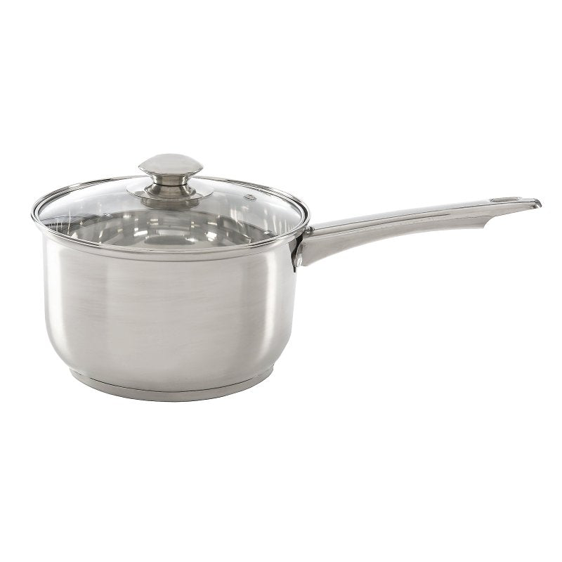 Ecolution ESTL-2820 Sauce Pan, 3 qt Capacity, Stainless Steel