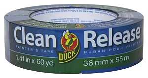 Duck 240194 Painter's Tape, 60 yd L, 1.41 in W