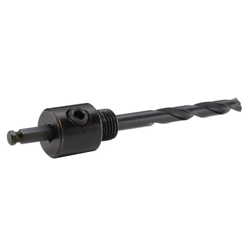 Lenox 5 in. L Hole Saw Mandrel 9/16 in. 1-3/16 in. 1/4 in. 3-Flat 1 pc