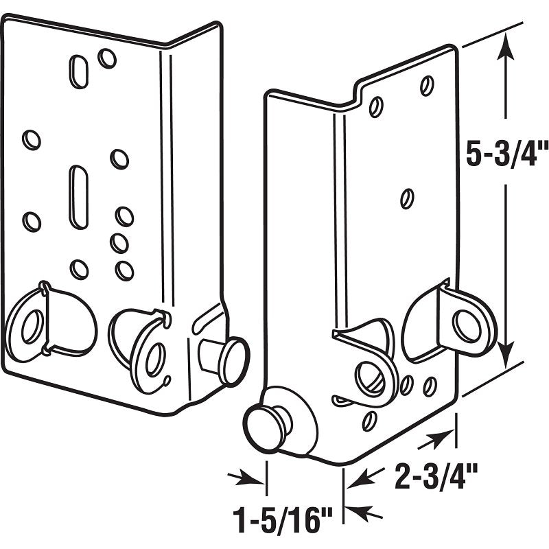 Prime-Line GD 52197 Lifting Bracket, Steel, Galvanized