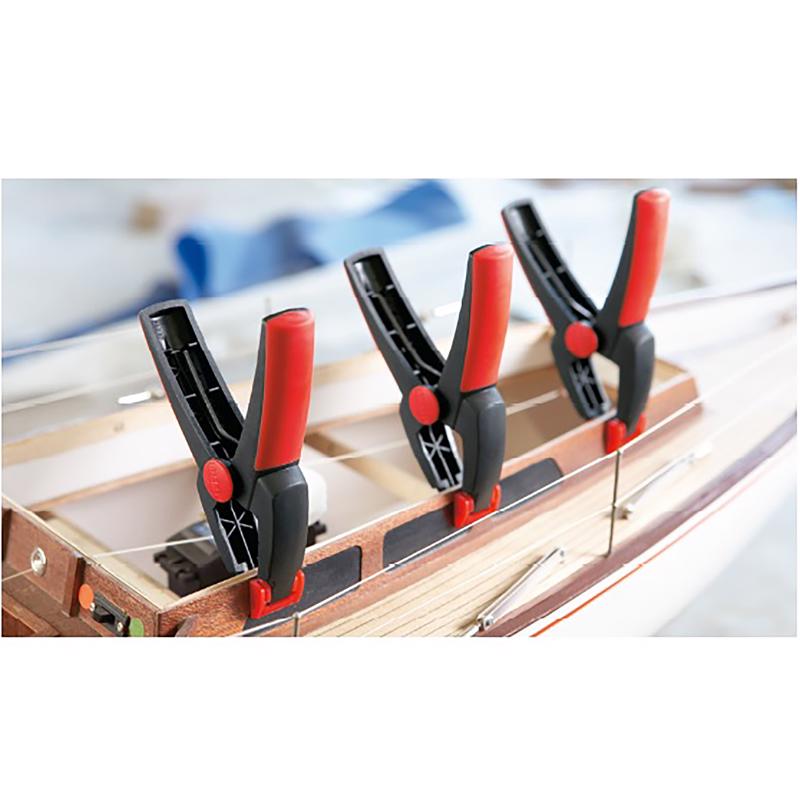 Bessey Clippix XC 3 in. X 2-3/4 in. D Spring Clamp 1 pk