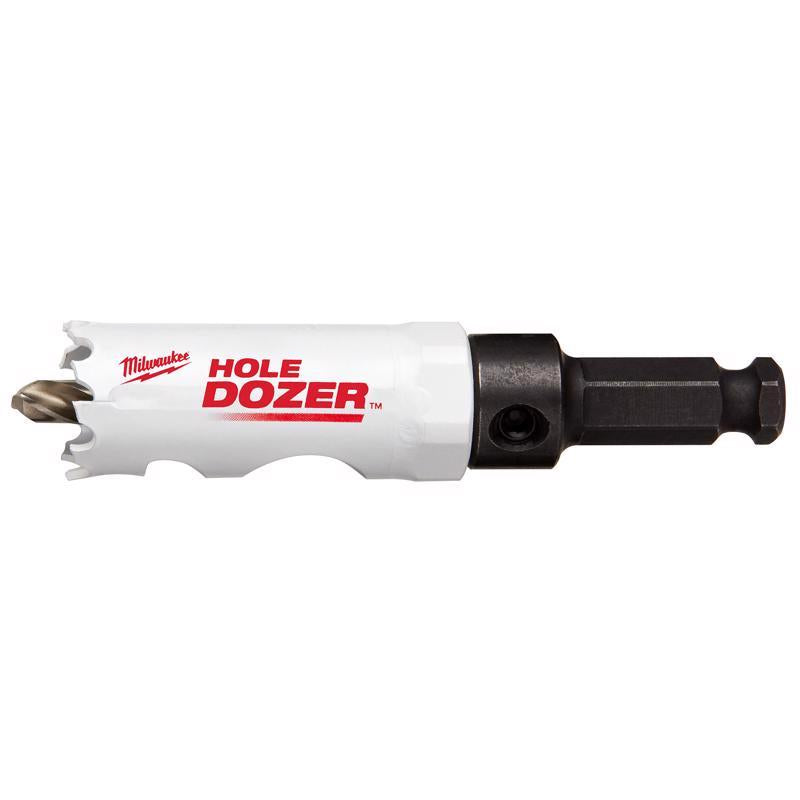 Milwaukee Hole Dozer 7/8 in. Bi-Metal Hole Saw with Arbor and Pilot Bit 1 pk, Pack of 2