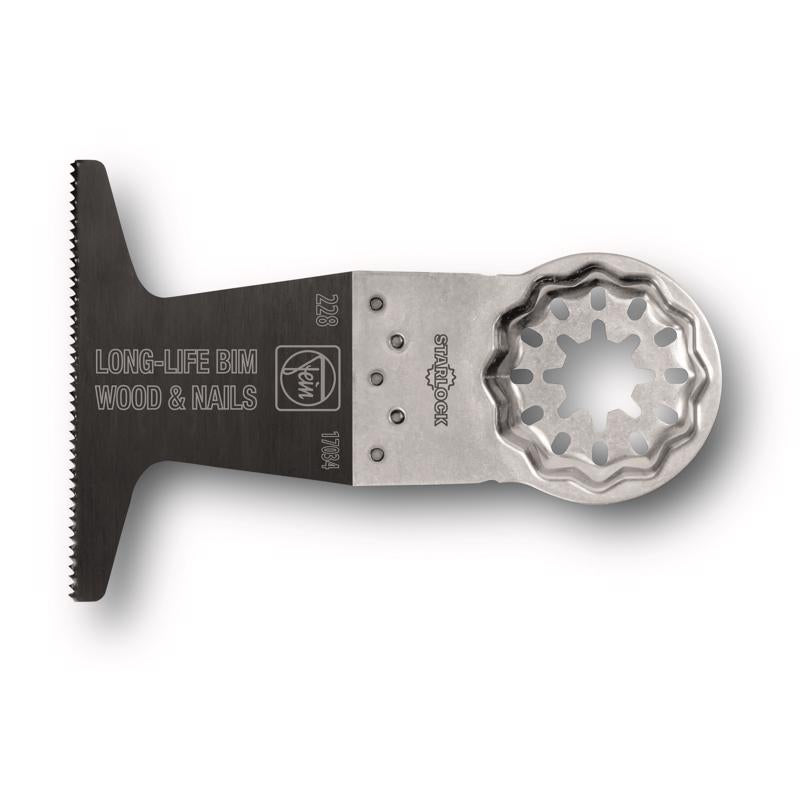 Fein Star Lock 2 in. L X 2.5 in. W Bi-Metal E-Cut Long-Life Saw Blade 1 each