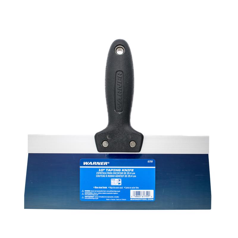 Warner Blue Steel Taping Knife 1 in. H X 9.2 in. W X 10 in. L