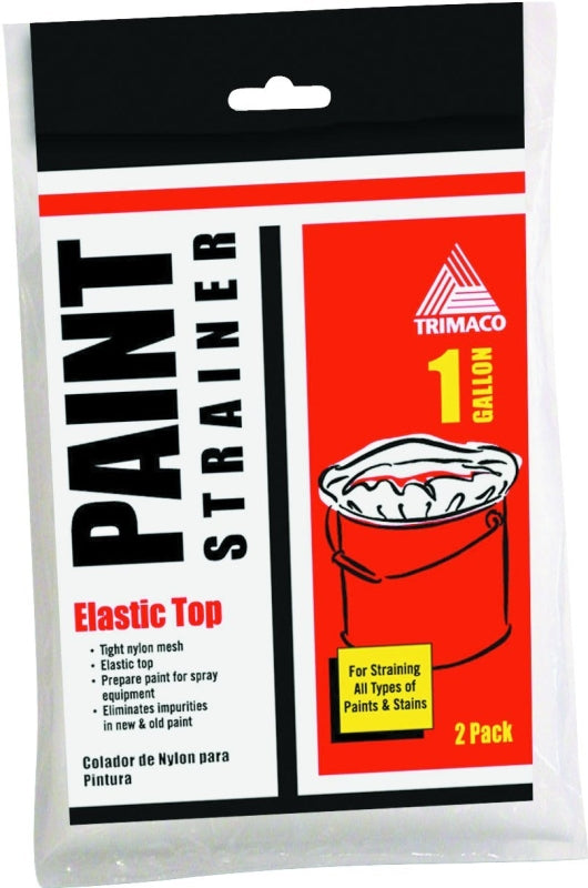 Trimaco 11522 Paint Strainer Bag, 600 um, Regular Mesh, Polyester