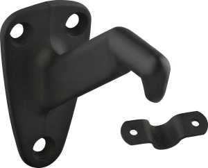 National Hardware N830-118 Handrail Bracket, 250 lb, Zinc, Oil-Rubbed Bronze
