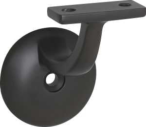 National Hardware N830-128 Handrail Bracket, 250 lb, Zinc, Oil-Rubbed Bronze