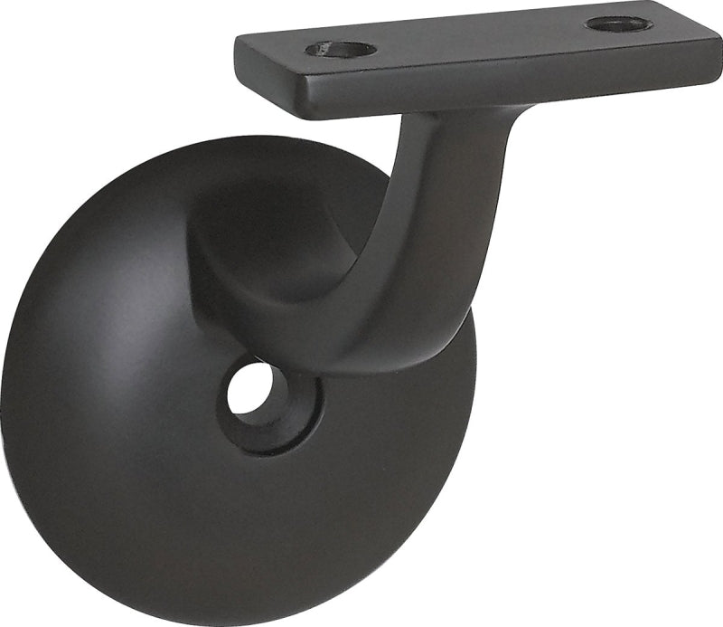 National Hardware N830-128 Handrail Bracket, 250 lb, Zinc, Oil-Rubbed Bronze