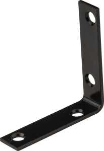National Hardware 115BC Series N266-483 Corner Brace, 3-1/8 in L, 3/4 in W, 3-1/8 in H, Steel, 0.11 in Thick Material
