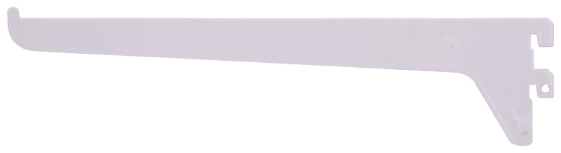 ProSource 25227PHL-PS Single and Utility Shelf Bracket, 75 lb/Pair, 10 in L, 2-1/2 in H, Steel, White, Pack of 30