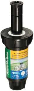Rain Bird 1802FDS Spray Head Sprinkler, Full-Circle, 0.1 gpm, 1/2 in Connection, FNPT, 8 to 15 ft, Plastic