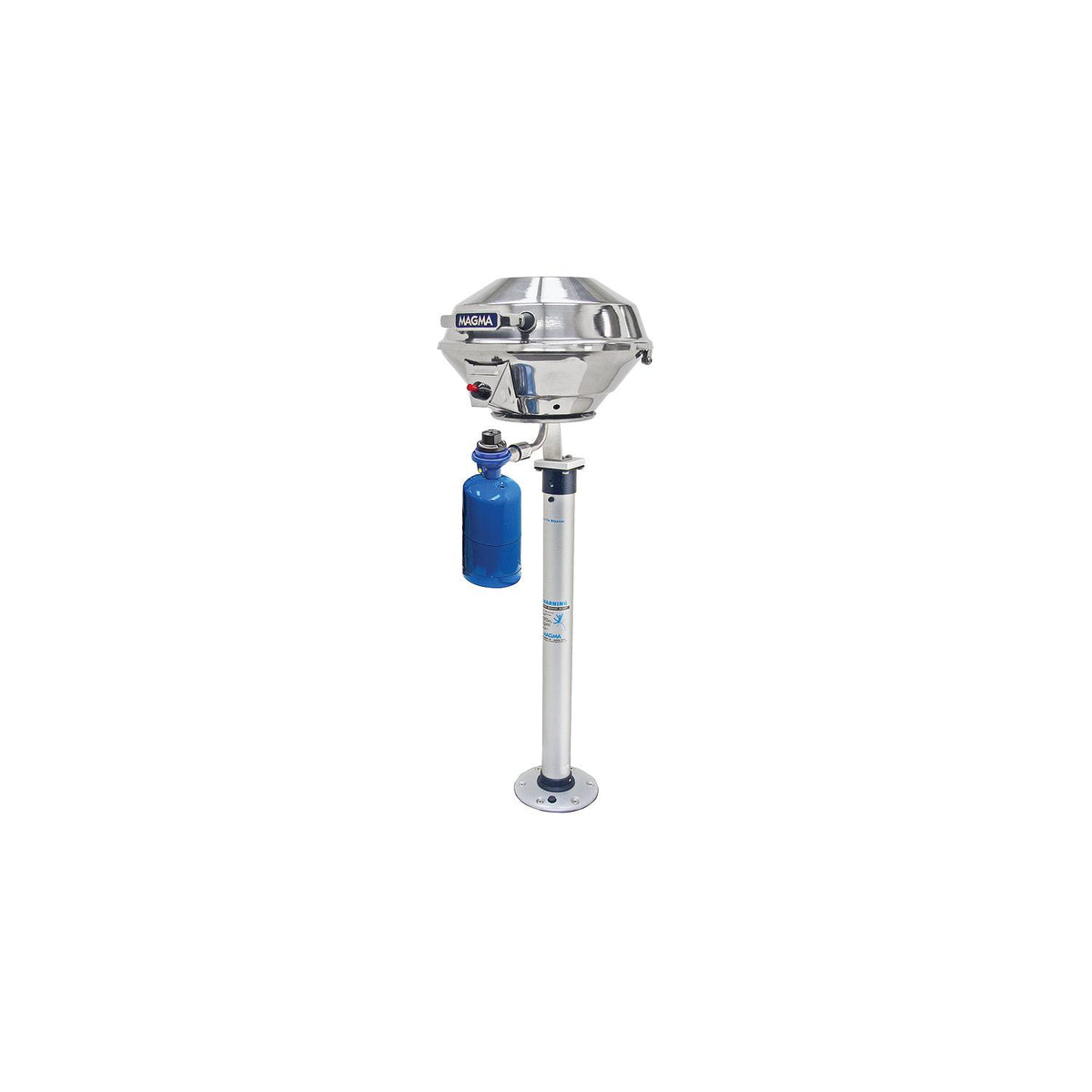 Magma A10-184 Double Locking ″Stowable″ Pedestal Mount For Use With Any Magma Marine Kettle Grill