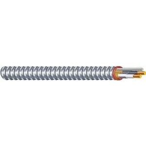 Southwire Duraclad 55278301 Armored Cable, 14 AWG Cable, 2-Conductor, 250 ft L, Copper Conductor, THHN/THWN Insulation