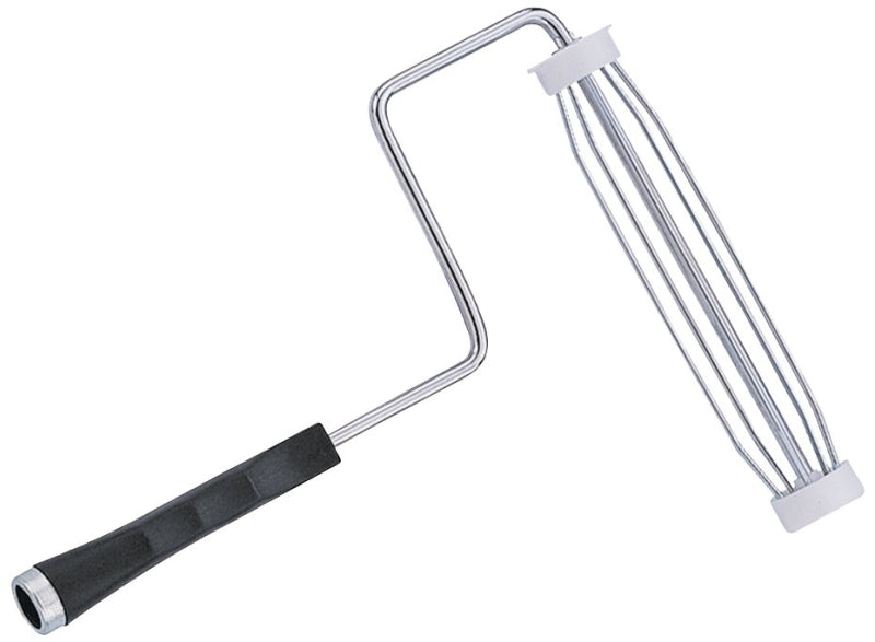 ProSource CFG9851-13 Heavy-Duty Paint Roller Frame, 9 in L Roller, Metal/Polypropylene Handle, Threaded Handle