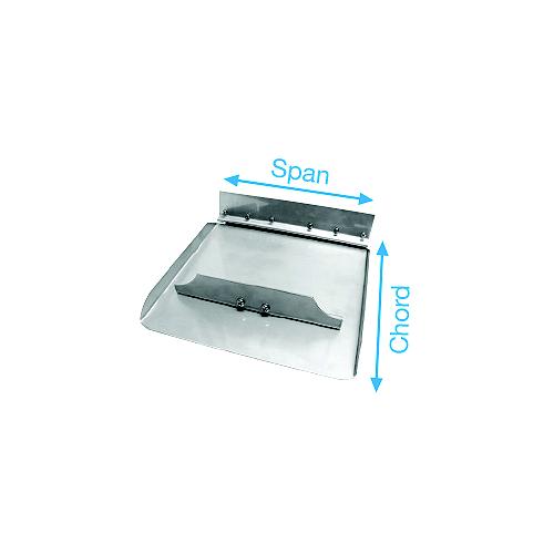 Bennett TPA1812 Trim Plane Assembly, 18" x 12" Riveted Angle Style