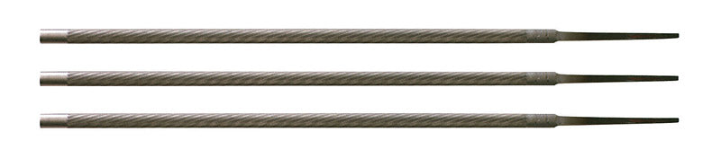 Crescent Nicholson 8 in. L X 3/16 in. W High Carbon Steel File 3 pc