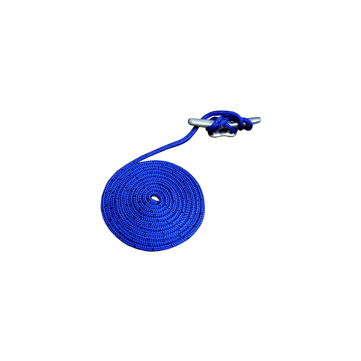 Attwood Double Braid MFP Dock Line, 3/8 x 15', Blue