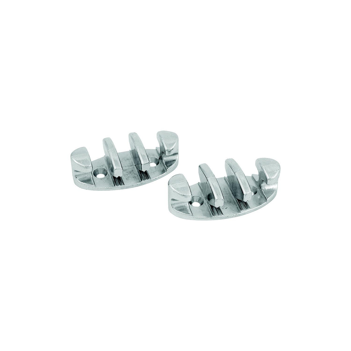 Attwood 3″ Zig-Zag Cleat, Zinc Plated (2 Per Pack)