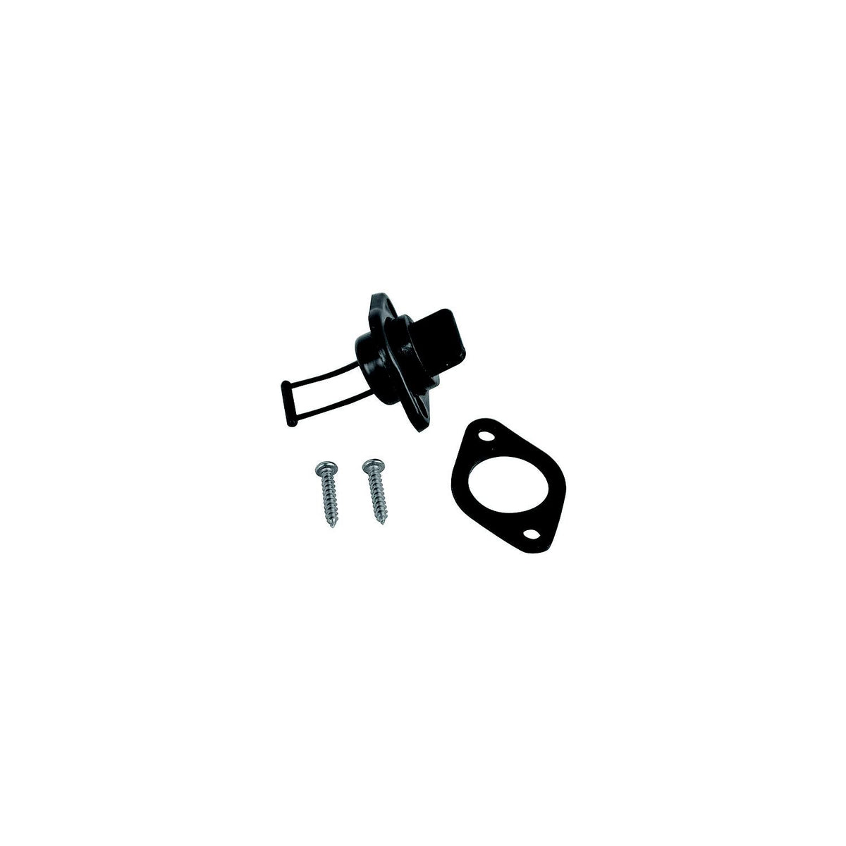 Attwood 3/4″ Plastic Drain Plug and Receiver Kit