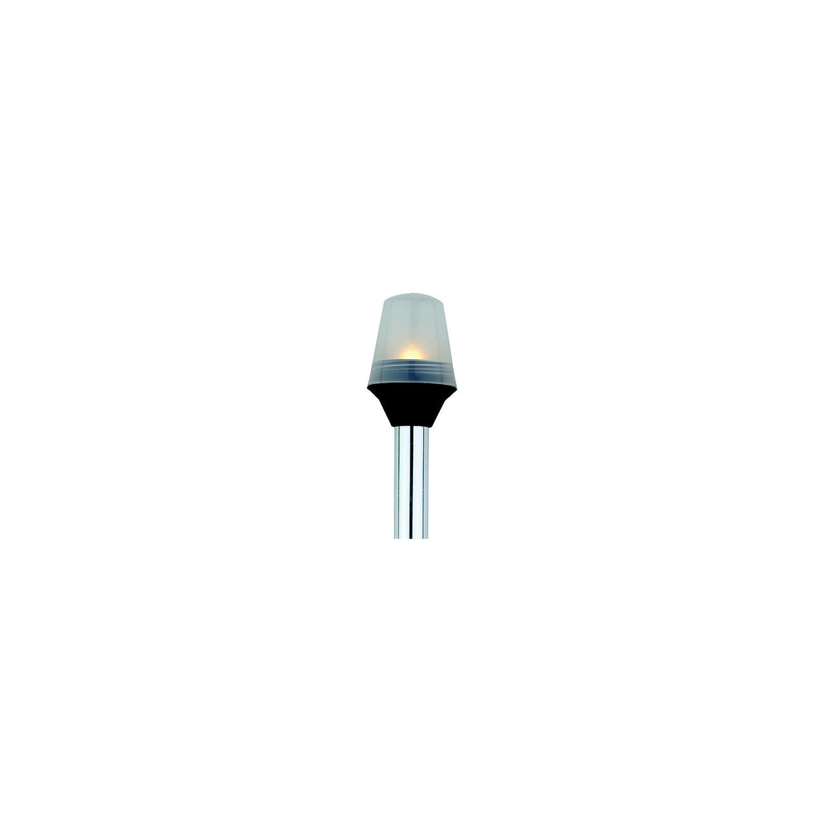 Attwood All-Round Pole Light With Fixed Base 8″,Globe Style