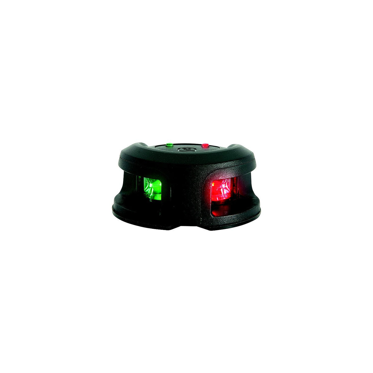 Attwood LightArmor Bi-Color LED Deck Mount Light, Black Composite