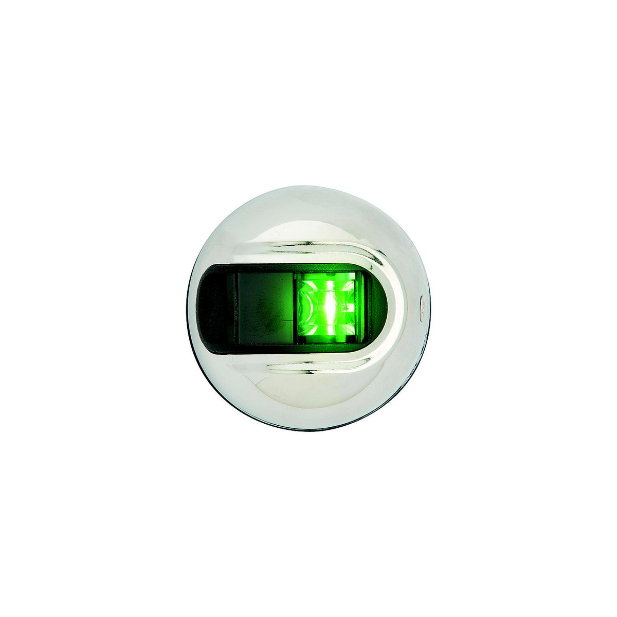Attwood LightArmor LED Vertical Surface Mount Starboard Side Light, Round