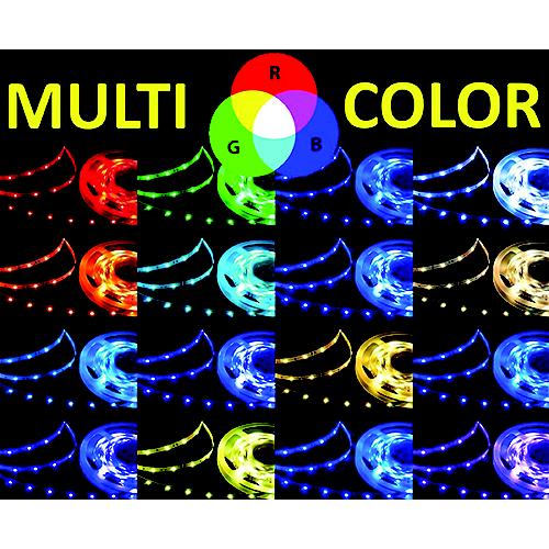 TH Marine LED RGB Color Changing Flat Rope Light, 20'