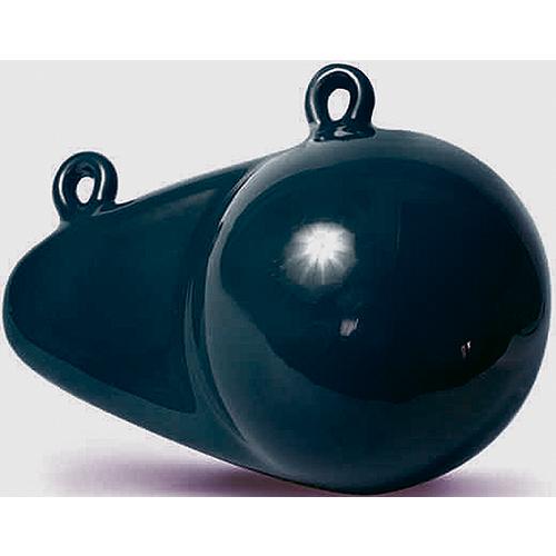 Greenfield PVC Coated Cannonball Style Downrigger Weight, Black