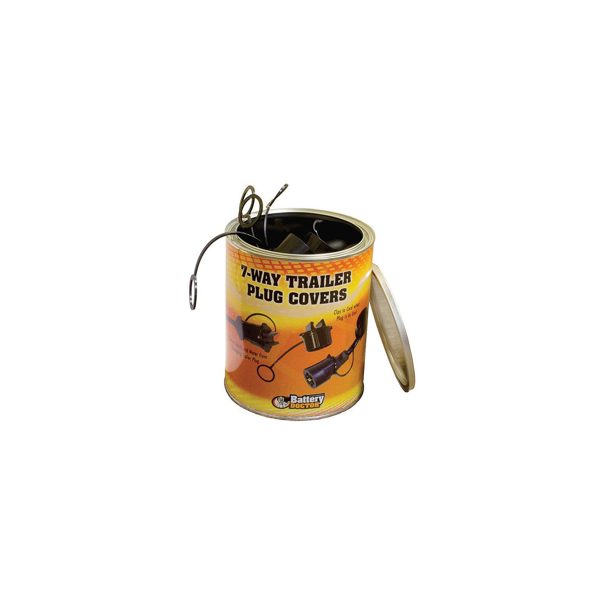 Wirthco 7-Way Trailer Plug Cover Counter Display w/20 Covers