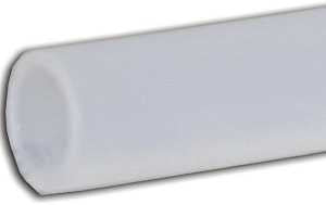 Abbott Rubber T16 Series T16004001/9001P Pipe Tubing, 1/4 in OD, Plastic, Translucent Milky White, 100 ft L