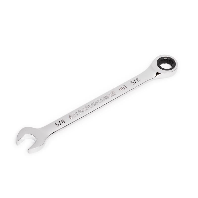 GEARWRENCH 1/2 inch in. X 1/2 inch in. 12 Point SAE Ratcheting Combination Wrench 7.839 in. L 1 pc
