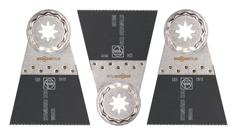 Fein StarlockPlus 2-9/16 in. X 2 in. L Steel E-Cut Saw Blade 3 pk