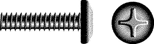 Phillips Machine Screw - Pan Head. 4-40 x 3/4"