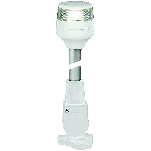 Hella 980960291 NaviLED 360 All Around Fold Down Pole Navigation Lamp, 8″ White