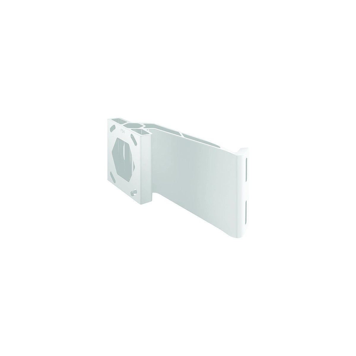 Minn Kota 1810383 Raptor Port 4″ Jack Plate Bracket, White