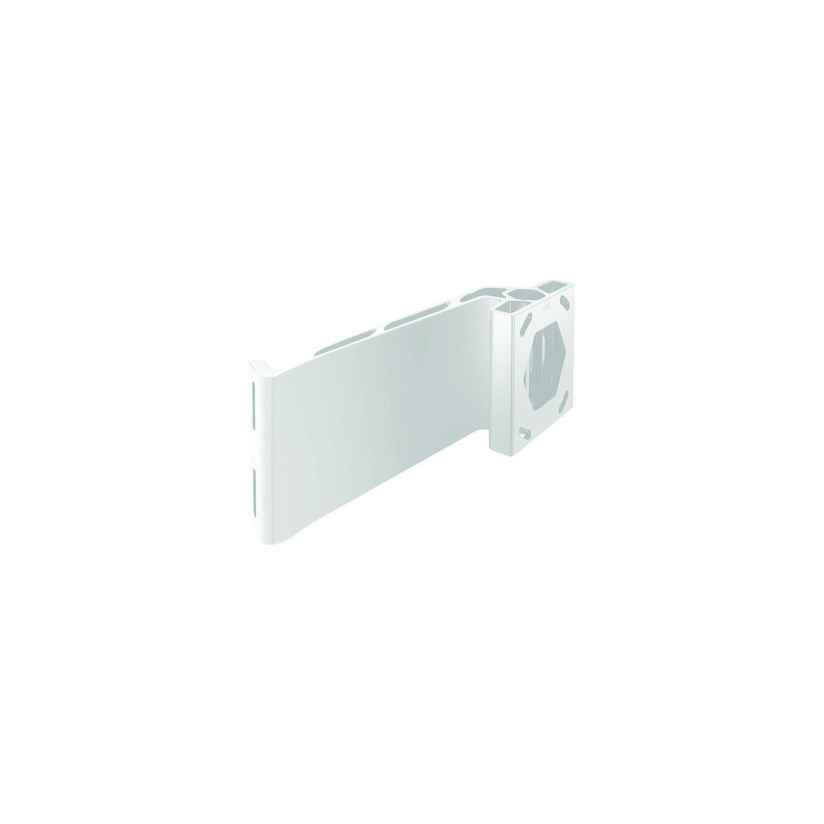 Minn Kota 1810386 Raptor Starboard 6″ Jack Plate Bracket, White