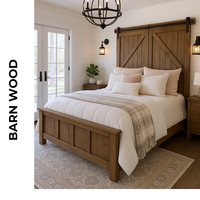 Retique It RQ-WNK16-BARN-1B Multi-Purpose Wood'n Kit, Matte, Barn Wood
