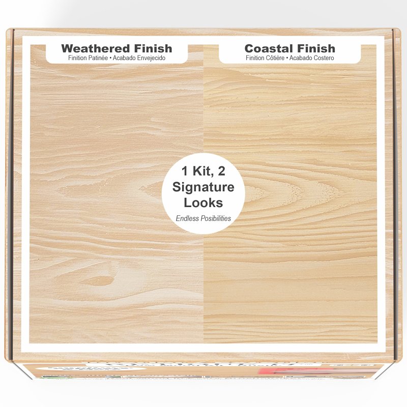 Retique It RQ-RW16-RUST-1B Raw Wood Kit, Matte