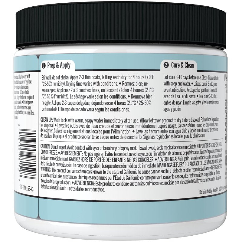 Retique It Tripletique RQ-TPLQ16S-R10 Interior Top Coat, Satin, 16 oz