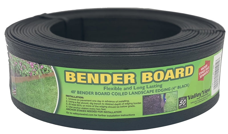 DeWitt BBC4-40BK Bender Board Coil, 40 ft L, 4 in H, Black