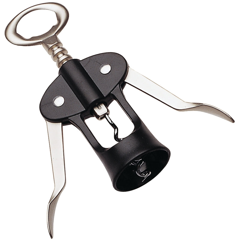 Chef Craft 20168 Winged Cork Screw, 6-1/2 in L, Zinc, Chrome-Plated