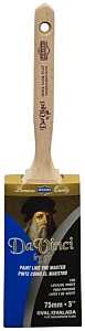 Linzer 1155230-0300 Paint Brush, Flat Sash Brush, 3 in L Bristle
