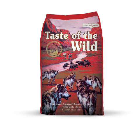Taste of the Wild Southwest Canyon Adult Wild Boar Dry Dog Food Grain Free 28 lb