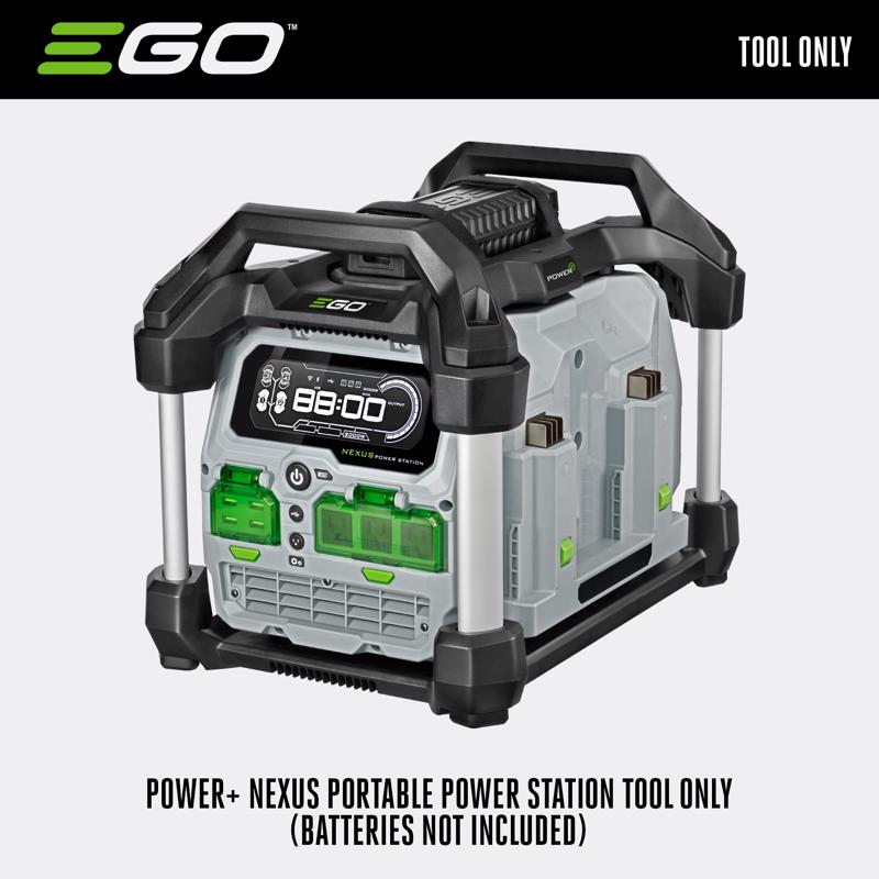 EGO Power+ Nexus Power Station 120 V 3000 W 3 outlets Power Inverter