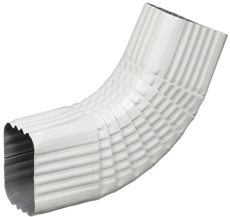 Amerimax 47265 Gutter Side Elbow, Downspout Gutter, Aluminum