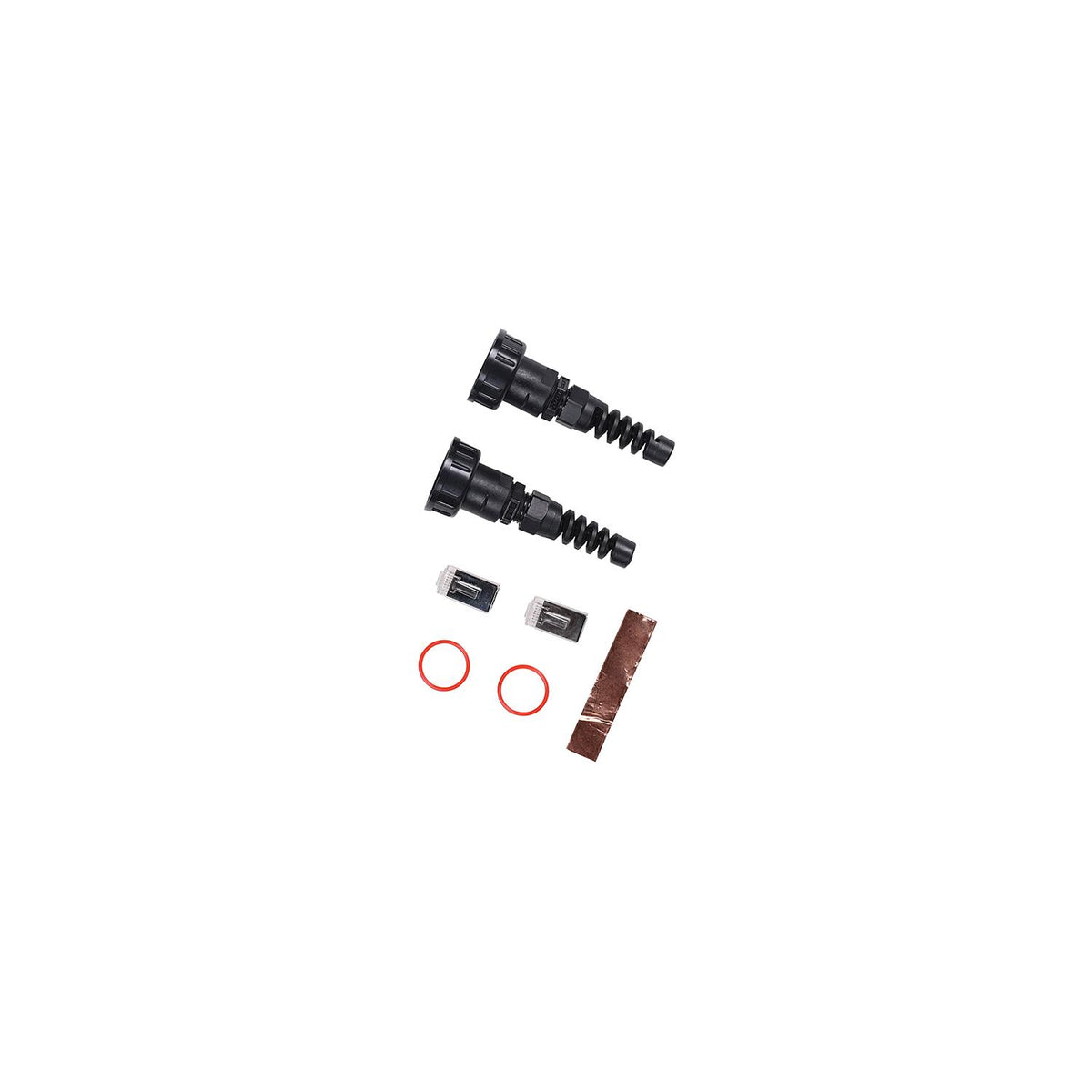 FIELD-INST CAB-END 2PK BLU NET