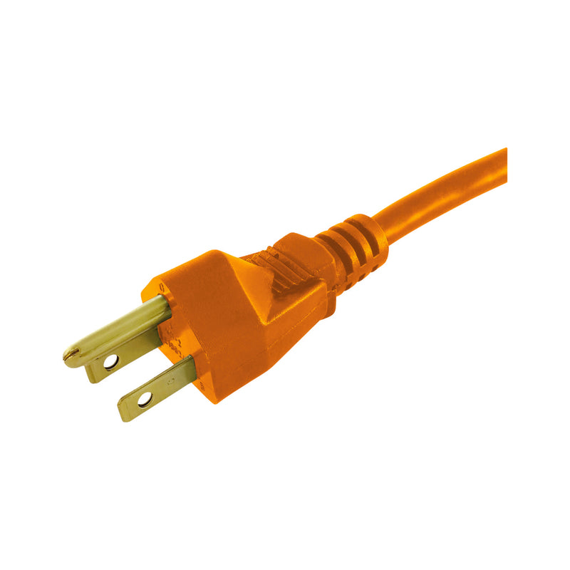 Ace Indoor 3 ft. L Orange Triple Outlet Cord 14/3 SJT