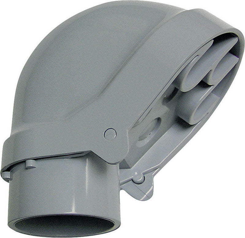 Cantex 2-1/2 in. D PVC Service Entrance Head For PVC 1 pk